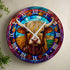 BooBoo Highland Cow Suncatcher Effect Clock